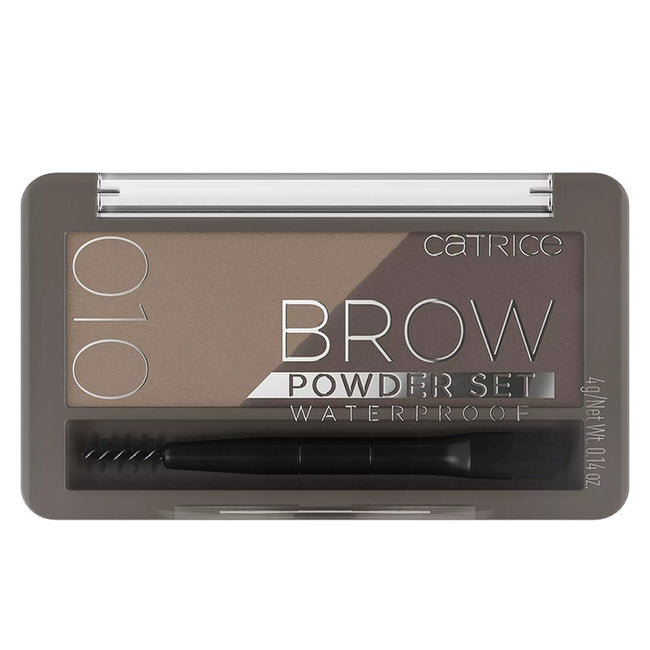 Catrice Brow Powder Set wodoodporny zestaw do brwi w pudrze 010 Ash Blond 4g