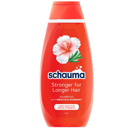 Schauma Stronger for Longer Hair szampon z hibiskusem i rozmarynem 400ml