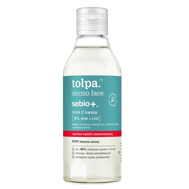 Tołpa Dermo Face Sebio+ tonik 2 kwasy 200ml