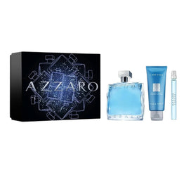 Azzaro Chrome zestaw woda toaletowa spray 100ml + miniatura wody toaletowej 10ml + żel pod prysznic 75ml