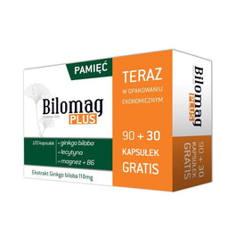 Bilomag Plus suplement diety 120 kapsułek