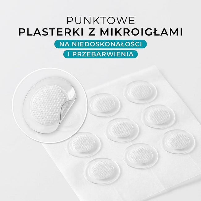 L'biotica Hydrokoloidowe plasterki mikroigłowe na niedoskonałości i przebarwienia 18szt.