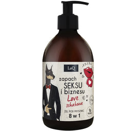 LaQ Żel pod prysznic dla mężczyzn 8w1 Zapach seksu i biznesu Love Schabowe 500ml