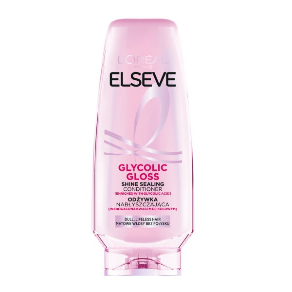 L'Oreal Paris Elseve Glycolic Gloss odżywka nabłyszczająca do włosów matowych 200ml