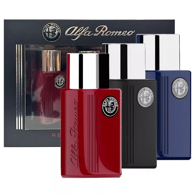 Alfa Romeo Mini Gift Set zestaw Blue woda toaletowa spray 40ml + Black woda toaletowa spray 40ml + Red woda toaletowa spray 40ml