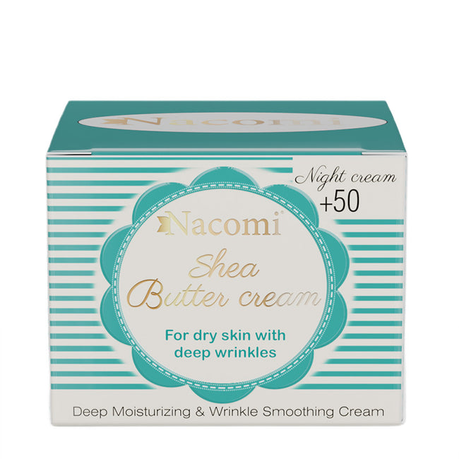 Nacomi Krem shea na noc +50 50ml