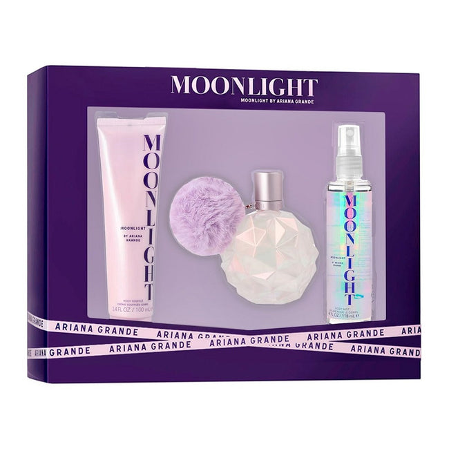 Ariana Grande Moonlight zestaw woda perfumowana spray 100ml + mgiełka do ciała 118ml + balsam do ciała 100ml