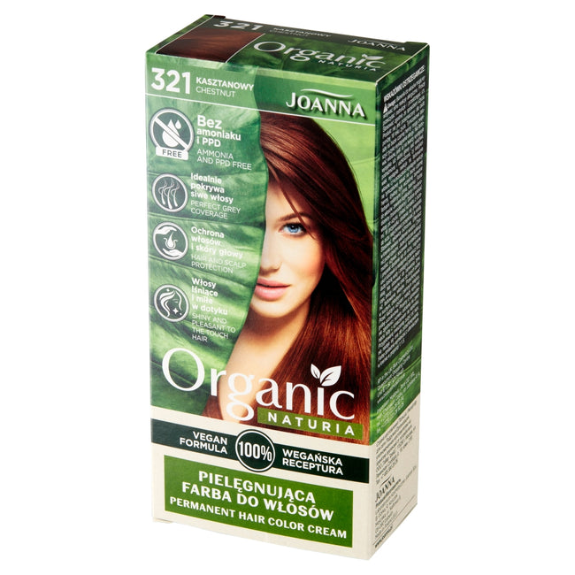 Joanna Naturia Organic pielęgnująca farba do włosów