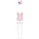 Obsessive Bunny Suit strój króliczka Pink L/XL