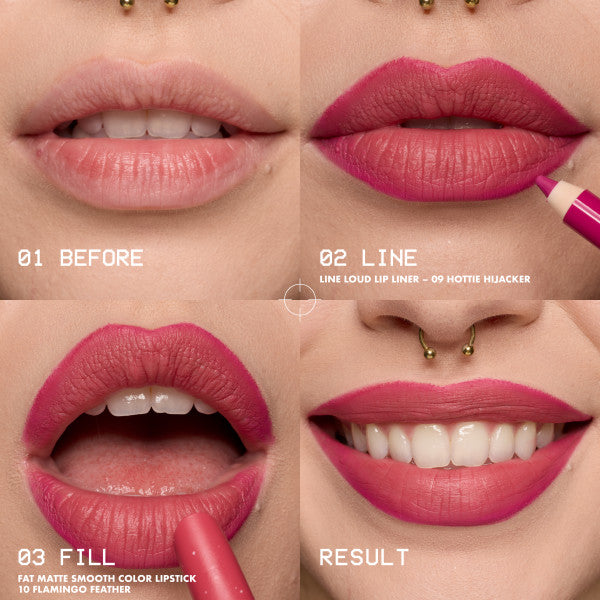 NYX Professional MakeUp Fat Matte Smooth Color Lipstick matowy balsam do ust w sztyfcie 2g