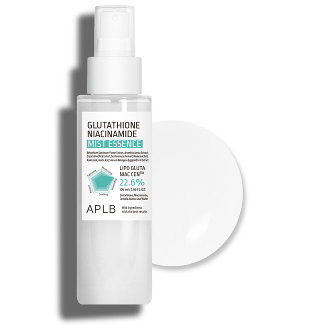 APLB Glutathione Niacinamide Mist Essence rozjaśniająca esencja w mgiełce 105ml