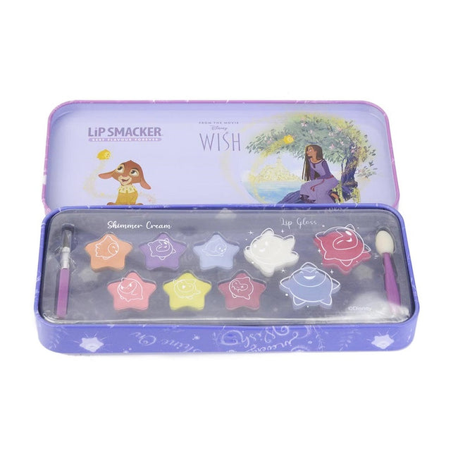 Lip Smacker Disney Wish Makeup Case Lip & Face Tin zestaw kosmetyków do makijażu dla dzieci