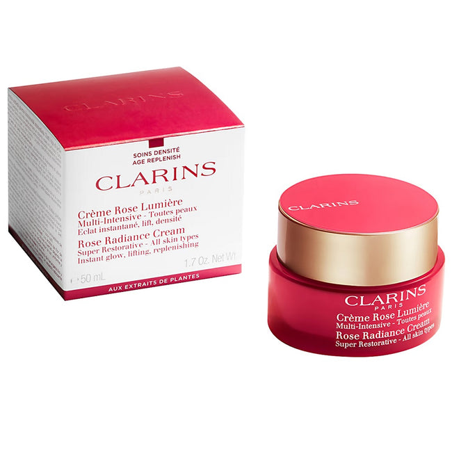 Clarins Rose Radiance Super Restorative krem na dzień do każdego typu cery 50ml