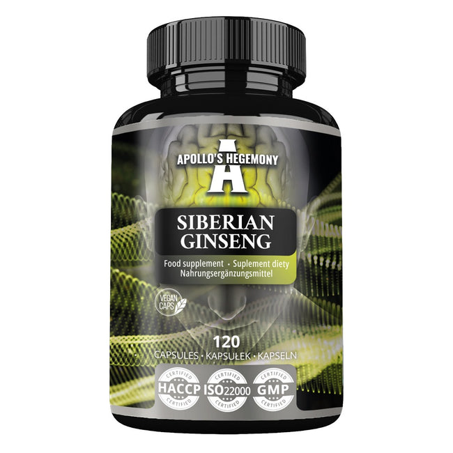 Apollo's Hegemony Siberian Ginseng suplement diety 120 kapsułek