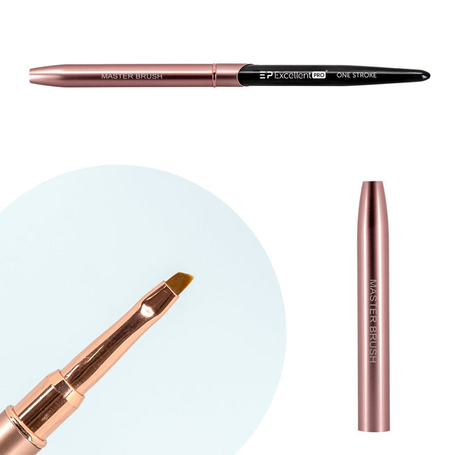 Excellent PRO Master Brush pędzelek One Stroke Pink & Black