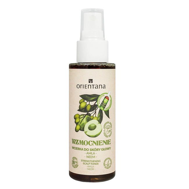 ORIENTANA Ajurwedyjski tonik-wcierka do włosów Amla Neem 105ml