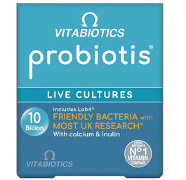 Vitabiotics Probiotis Live Cultures probiotyk suplement diety 30 kapsułek