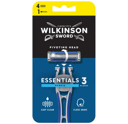 Wilkinson Essentials 3 Hybrid maszynka do golenia dla mężczyzn i 4 wkłady