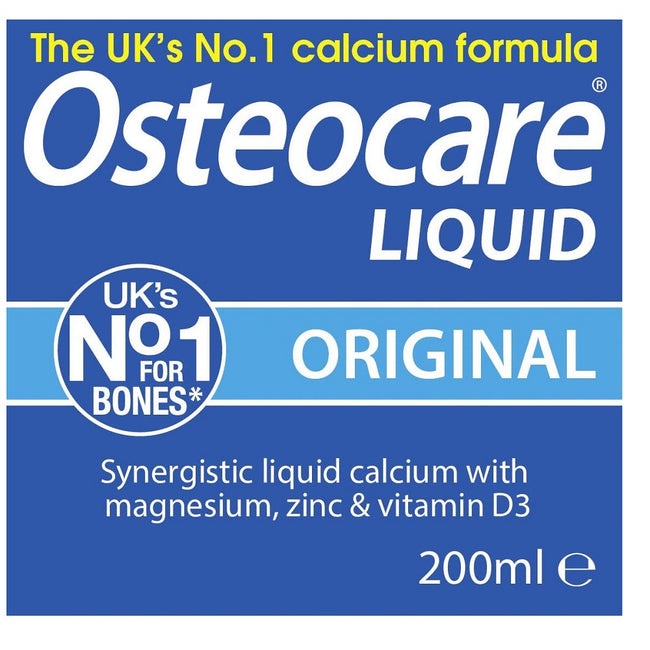 Vitabiotics Osteocare Liquid suplement diety na zdrowe kości 200ml