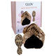 Glov Run Wild Ritual Set turban do włosów + pumeks do stóp Panterka