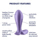 Satisfyer Intensity Plug wibrator analny Purple