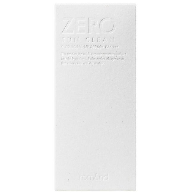 Rom&nd Zero Sun Clean krem przeciwsłoneczny do twarzy SPF50+ PA++++ 01 Tone Up 50ml
