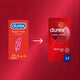 Durex Feel Thin cienkie prezerwatywy lateksowe 12szt