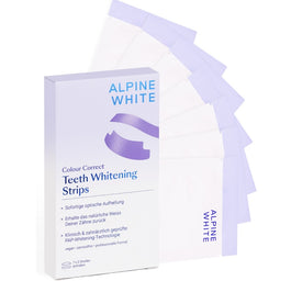 Alpine White Purple Whitening Strips fioletowe paski wybielające do zębów 14szt.