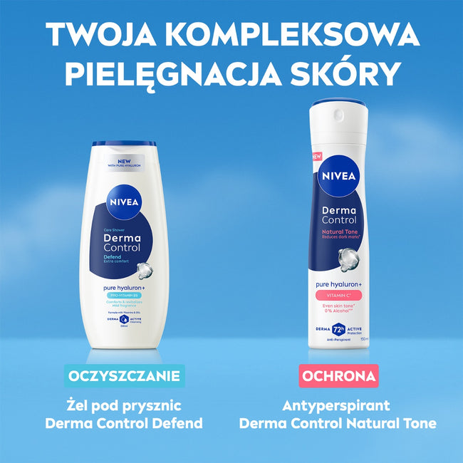 Nivea Derma Control Natural Tone antyperspirant spray 150ml