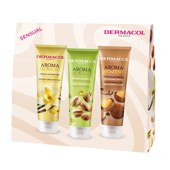 Dermacol Aroma Moment Mix Sensual zestaw żeli pod prysznic 3x250ml