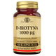 Solgar D-Biotyna 1000µg suplement diety 50 kapsułek