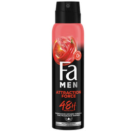Fa Men Attraction Force 48h dezodorant w sprayu o uwodzicielskim męskim zapachu 150ml