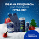 Nivea Men Pure Energy zestaw antyperspirant roll-on 50ml + żel pod prysznic 3w1 250ml + nawilżający balsam po goleniu 100ml + skarpetki