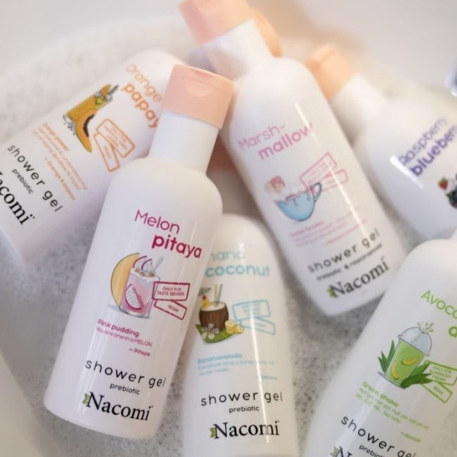 Nacomi Żel pod prysznic borówka i malina 300ml