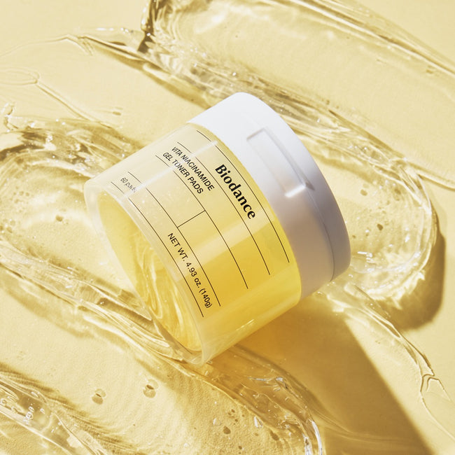 Biodance Vita Niacinamide Gel Toner Pads rozświetlające płatki żelowe do twarzy 60szt
