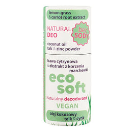 ECOSOFT Natural Deo naturalny dezodorant bez sody Sensitive 40g