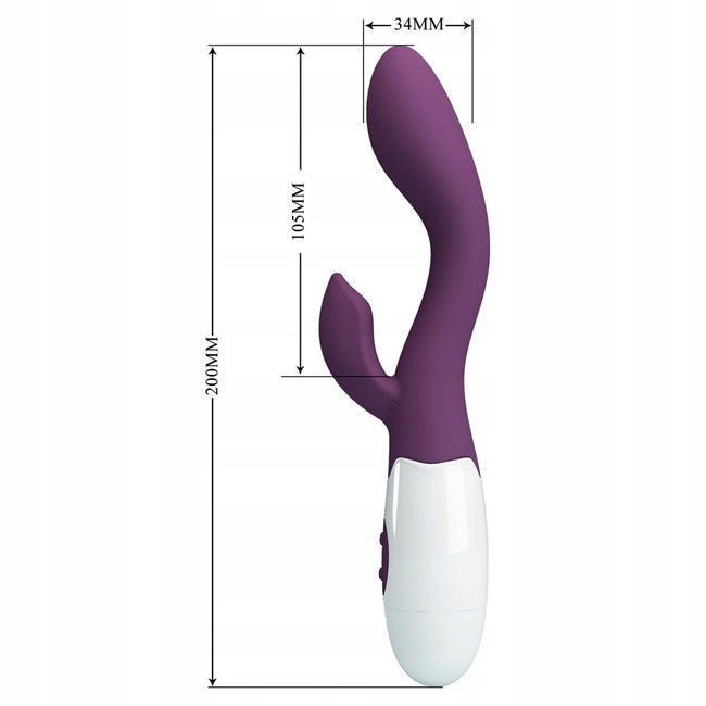 PRETTY LOVE Brighty wibrator z 30 funkcjami wibracji Dark Purple