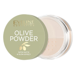 Eveline Cosmetics Olive Powder puder sypki z ekstraktem z liści i nasion oliwki 8g