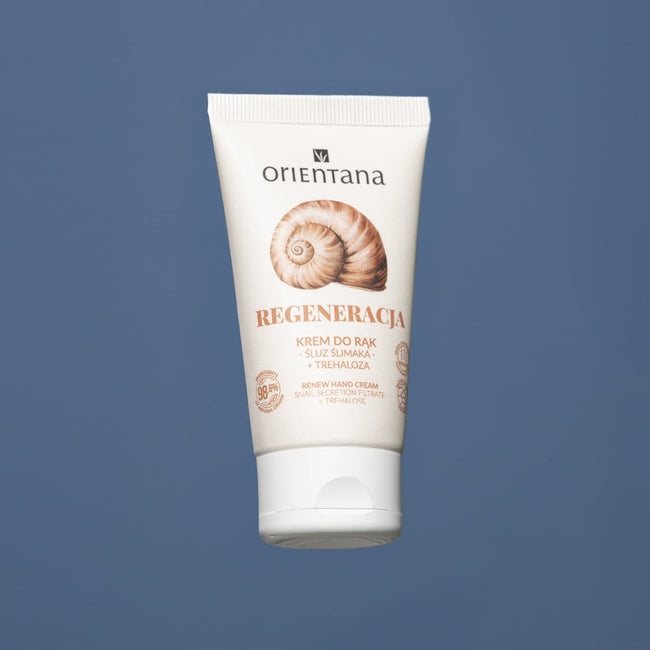 ORIENTANA Naturalny krem do rąk ze śluzem ślimaka 50ml