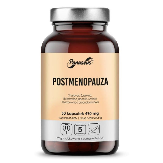 Panaseus Postmenopauza suplement diety 50 kapsułek