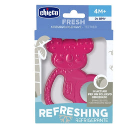 Chicco Gryzak ze stalą nierdzewną Koala 4m+ Girl