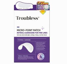 Troubless Micro-Point Patch Retinol+Adenosine For Fine Lines plastry na drobne zmarszczki na noc 4szt