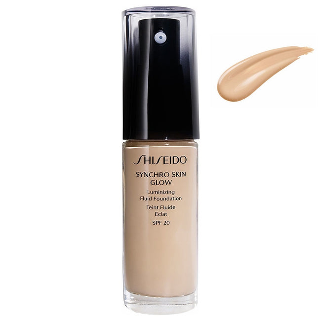 Shiseido Synchro Skin Glow Luminizing Fluid Foundation podkład w płynie   SPF20