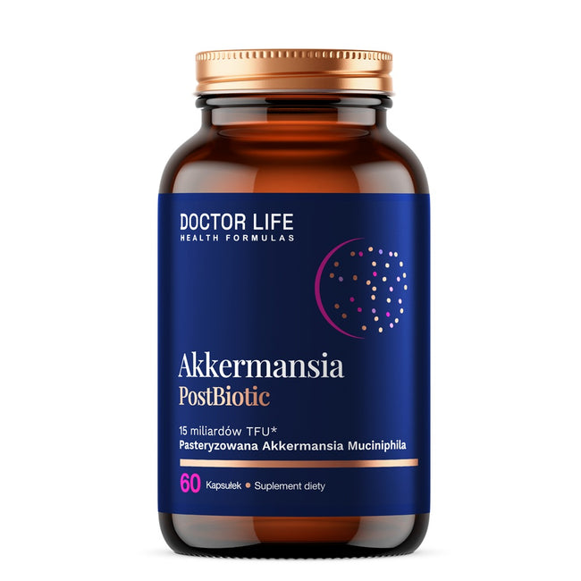 Doctor Life Akkermansia PostBiotic suplement diety 60 kapsułek