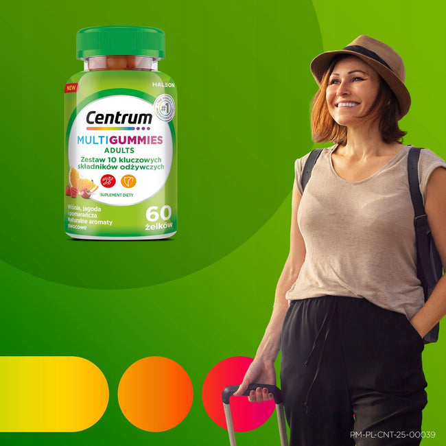 Centrum MultiGummies Adults suplement diety 60 żelków