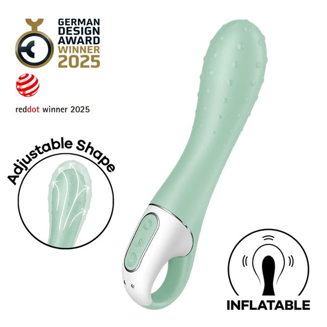 Satisfyer Air Pump Vibrator 3 wibrator z pompką do punktu G Mint