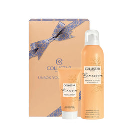 Collistar Unbox Your Wellness zestaw żel-mus pod prysznic 200ml + puszysty krem do ciała 50ml