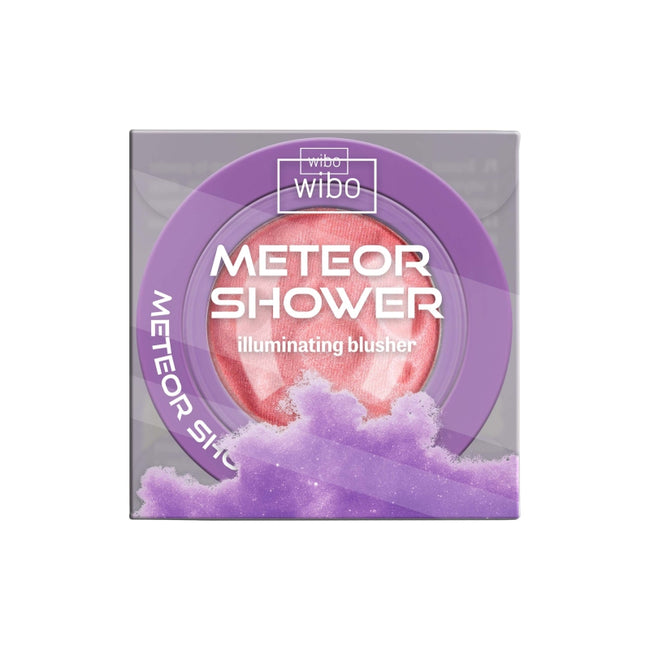 Wibo Meteor Shower Illuminating Blusher rozświetlający róż do policzków 1szt.