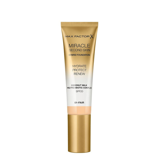 Max Factor Miracle Second Skin Hybrid Foundation podkład nawilżający z filtrem