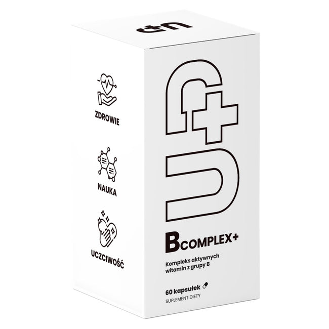 UP Health Pharma B Complex+ suplement diety 60 kapsułek